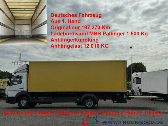 Mercedes-Benz Atego 1224 Koffer MBB Palfinger LBW 1.500KG AHK - Kamion sandučar: slika Mercedes-Benz Atego 1224 Koffer MBB Palfinger LBW 1.500KG AHK - Kamion sandučar Mercedes-Benz Atego 1224 Koffer MBB Palfinger LBW 1.500KG AHK - Kamion sandučar: slika Mercedes-Benz Atego 1224 Koffer MBB Palfinger LBW 1.500KG AHK - Kamion sandučar