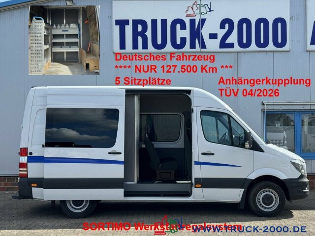 Mercedes-Benz Sprinter 314 Mixto 5Sitzer Sortimo Werkstattsyst - Furgon: slika Mercedes-Benz Sprinter 314 Mixto 5Sitzer Sortimo Werkstattsyst - Furgon Mercedes-Benz Sprinter 314 Mixto 5Sitzer Sortimo Werkstattsyst - Furgon: slika Mercedes-Benz Sprinter 314 Mixto 5Sitzer Sortimo Werkstattsyst - Furgon