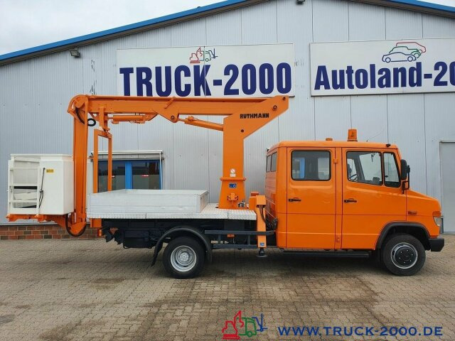 Mercedes-Benz Vario 614 Ruthmann 12m Arbeitsbühne 1000V Isol. - Podizna platforma montirana na kamion: slika Mercedes-Benz Vario 614 Ruthmann 12m Arbeitsbühne 1000V Isol. - Podizna platforma montirana na kamion Mercedes-Benz Vario 614 Ruthmann 12m Arbeitsbühne 1000V Isol. - Podizna platforma montirana na kamion: slika Mercedes-Benz Vario 614 Ruthmann 12m Arbeitsbühne 1000V Isol. - Podizna platforma montirana na kamion