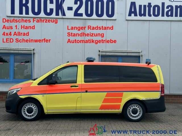 Mercedes-Benz Vito119 CDI 4x4 Notarzt Rettung Ambulance Klima - Vozilo hitne pomoći: slika Mercedes-Benz Vito119 CDI 4x4 Notarzt Rettung Ambulance Klima - Vozilo hitne pomoći Mercedes-Benz Vito119 CDI 4x4 Notarzt Rettung Ambulance Klima - Vozilo hitne pomoći: slika Mercedes-Benz Vito119 CDI 4x4 Notarzt Rettung Ambulance Klima - Vozilo hitne pomoći
