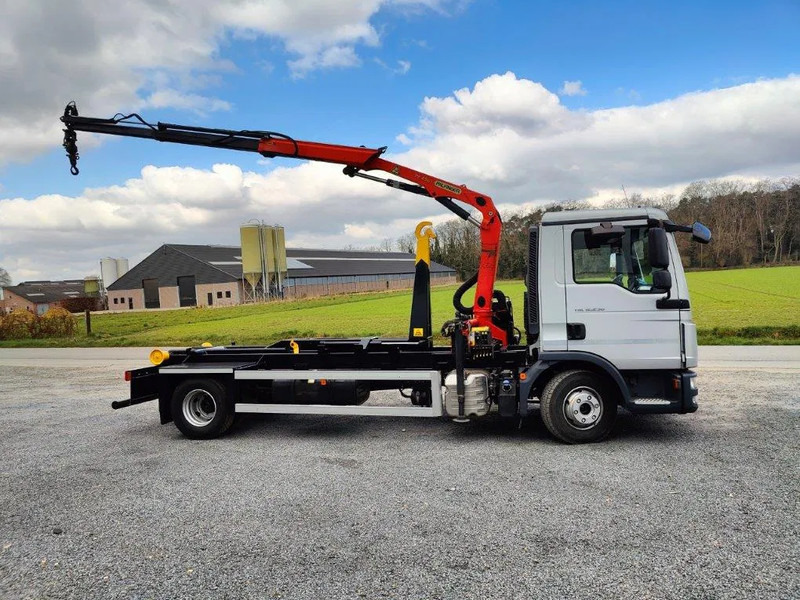 MAN TGL 12.250 Containersysteem Jimeca met kraan Palfinger PK4501 - Kamion s kukastom dizalicom, Kamion s kranom: slika MAN TGL 12.250 Containersysteem Jimeca met kraan Palfinger PK4501 - Kamion s kukastom dizalicom, Kamion s kranom MAN TGL 12.250 Containersysteem Jimeca met kraan Palfinger PK4501 - Kamion s kukastom dizalicom, Kamion s kranom: slika MAN TGL 12.250 Containersysteem Jimeca met kraan Palfinger PK4501 - Kamion s kukastom dizalicom, Kamion s kranom