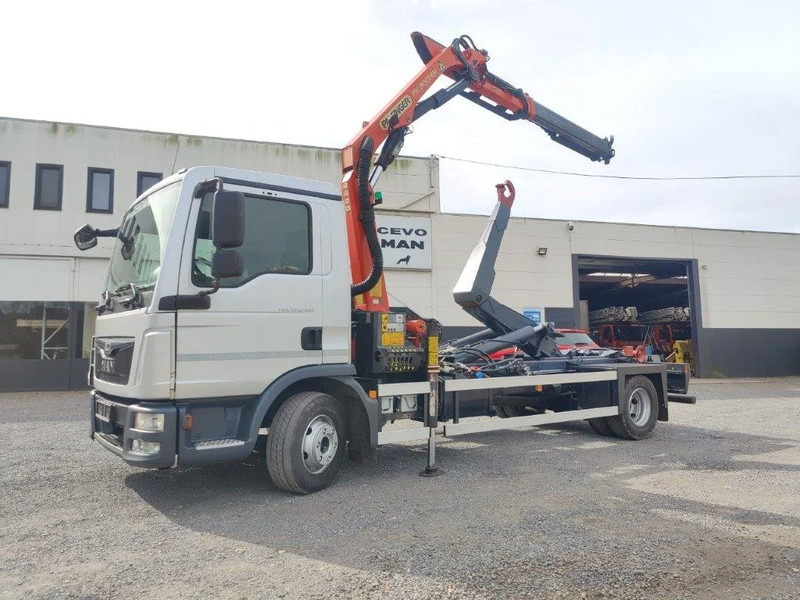 MAN TGL 12.250 Containersysteem met kraan Palfinger PK9001 + Remote - Kamion s kukastom dizalicom, Kamion s kranom: slika MAN TGL 12.250 Containersysteem met kraan Palfinger PK9001 + Remote - Kamion s kukastom dizalicom, Kamion s kranom MAN TGL 12.250 Containersysteem met kraan Palfinger PK9001 + Remote - Kamion s kukastom dizalicom, Kamion s kranom: slika MAN TGL 12.250 Containersysteem met kraan Palfinger PK9001 + Remote - Kamion s kukastom dizalicom, Kamion s kranom
