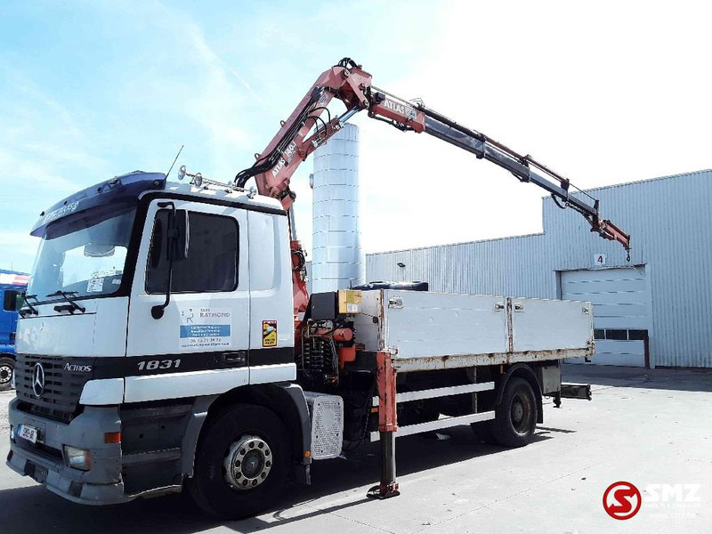 Mercedes-Benz Actros 1831 Atlas Ak140.1A4+remote lames steel 165000km - Kamion s otvorenim sandukom, Kamion s kranom: slika Mercedes-Benz Actros 1831 Atlas Ak140.1A4+remote lames steel 165000km - Kamion s otvorenim sandukom, Kamion s kranom Mercedes-Benz Actros 1831 Atlas Ak140.1A4+remote lames steel 165000km - Kamion s otvorenim sandukom, Kamion s kranom: slika Mercedes-Benz Actros 1831 Atlas Ak140.1A4+remote lames steel 165000km - Kamion s otvorenim sandukom, Kamion s kranom
