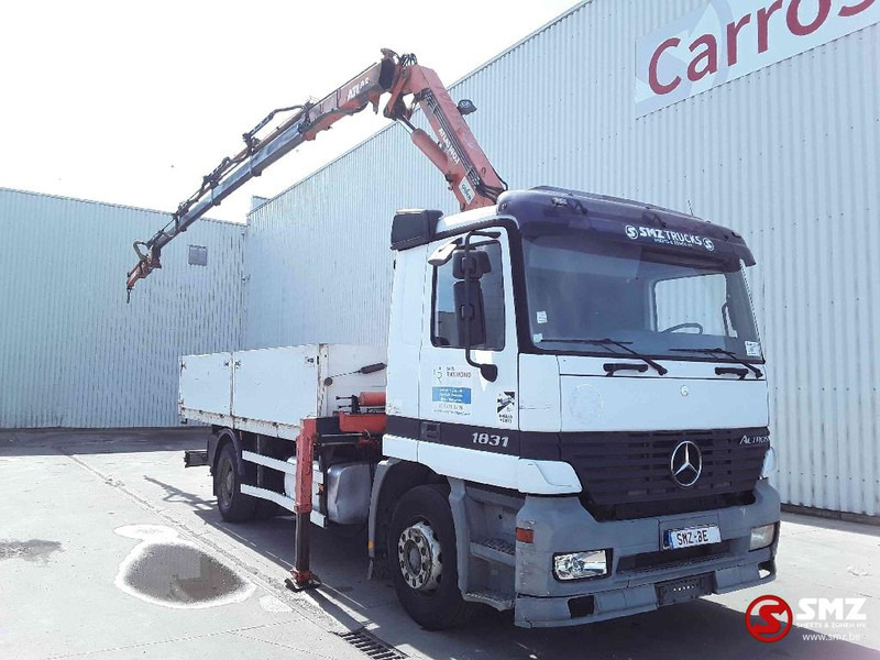 Mercedes-Benz Actros 1831 Atlas Ak140.1A4+remote lames steel 165000km - Kamion s otvorenim sandukom, Kamion s kranom: slika Mercedes-Benz Actros 1831 Atlas Ak140.1A4+remote lames steel 165000km - Kamion s otvorenim sandukom, Kamion s kranom Mercedes-Benz Actros 1831 Atlas Ak140.1A4+remote lames steel 165000km - Kamion s otvorenim sandukom, Kamion s kranom: slika Mercedes-Benz Actros 1831 Atlas Ak140.1A4+remote lames steel 165000km - Kamion s otvorenim sandukom, Kamion s kranom
