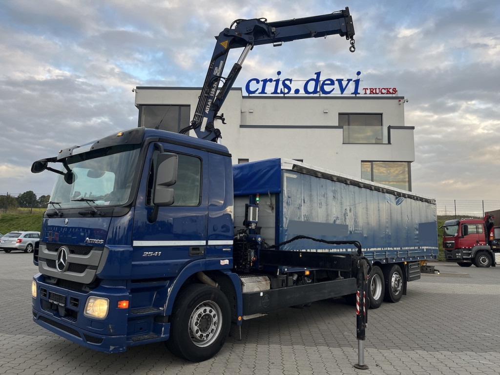 Mercedes-Benz 2541 6x2 Atlas 135.2E Pritsche 8,20 m - Kamion s ceradom, Kamion s kranom: slika Mercedes-Benz 2541 6x2 Atlas 135.2E Pritsche 8,20 m - Kamion s ceradom, Kamion s kranom Mercedes-Benz 2541 6x2 Atlas 135.2E Pritsche 8,20 m - Kamion s ceradom, Kamion s kranom: slika Mercedes-Benz 2541 6x2 Atlas 135.2E Pritsche 8,20 m - Kamion s ceradom, Kamion s kranom
