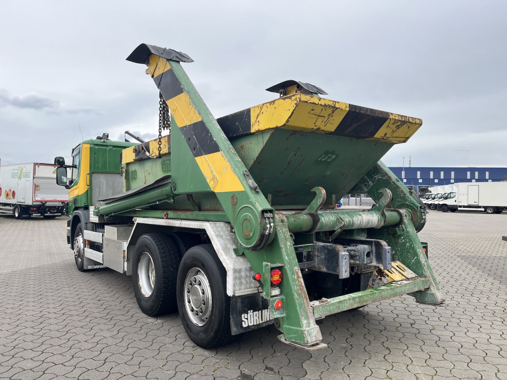 Utovarivač s proklizavajućim upravljanjem Scania P360 6x2  Trösch Absetzkipper   Container: slika Utovarivač s proklizavajućim upravljanjem Scania P360 6x2  Trösch Absetzkipper   Container