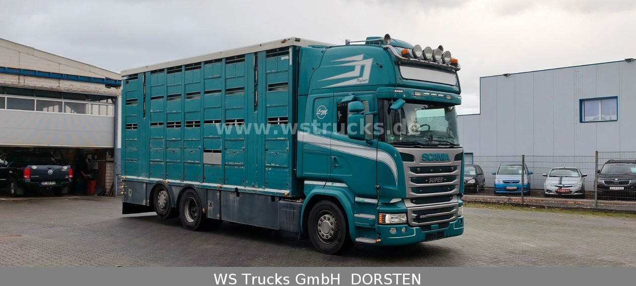 Scania R 490 Topline Menke 4 Stock Hubdach | Retader - Kamion za prijevoz konja: slika  Scania R 490 Topline Menke 4 Stock Hubdach | Retader - Kamion za prijevoz konja Scania R 490 Topline Menke 4 Stock Hubdach | Retader - Kamion za prijevoz konja: slika  Scania R 490 Topline Menke 4 Stock Hubdach | Retader - Kamion za prijevoz konja