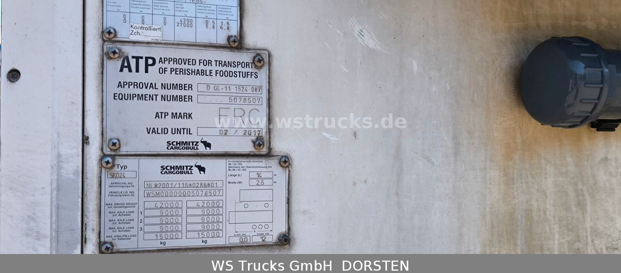 Schmitz Cargobull SKO 24 Kühlauflieger | Vector 1850 MT | LBW - Poluprikolica hladnjača: slika Schmitz Cargobull SKO 24 Kühlauflieger | Vector 1850 MT | LBW - Poluprikolica hladnjača Schmitz Cargobull SKO 24 Kühlauflieger | Vector 1850 MT | LBW - Poluprikolica hladnjača: slika Schmitz Cargobull SKO 24 Kühlauflieger | Vector 1850 MT | LBW - Poluprikolica hladnjača