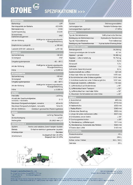 LIUGONG 870 HE vollelektrisch, 24.2 t, 4.7-5.2 cbm - Utovarivač na kotačima: slika LIUGONG 870 HE vollelektrisch, 24.2 t, 4.7-5.2 cbm - Utovarivač na kotačima LIUGONG 870 HE vollelektrisch, 24.2 t, 4.7-5.2 cbm - Utovarivač na kotačima: slika LIUGONG 870 HE vollelektrisch, 24.2 t, 4.7-5.2 cbm - Utovarivač na kotačima