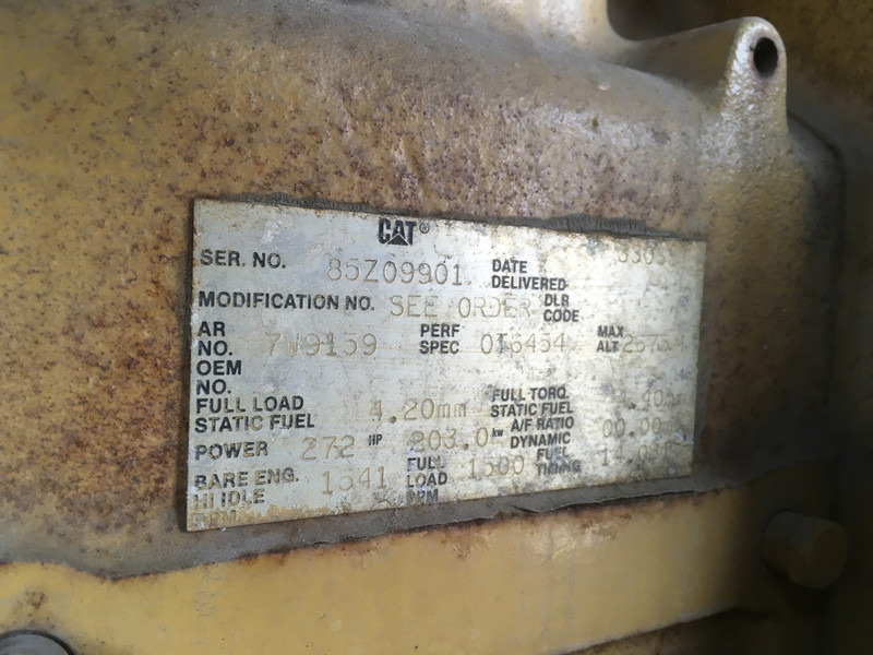 Generatorski set Caterpillar 3306B GENERATOR 225KVA USED: slika Generatorski set Caterpillar 3306B GENERATOR 225KVA USED Generatorski set Caterpillar 3306B GENERATOR 225KVA USED: slika Generatorski set Caterpillar 3306B GENERATOR 225KVA USED