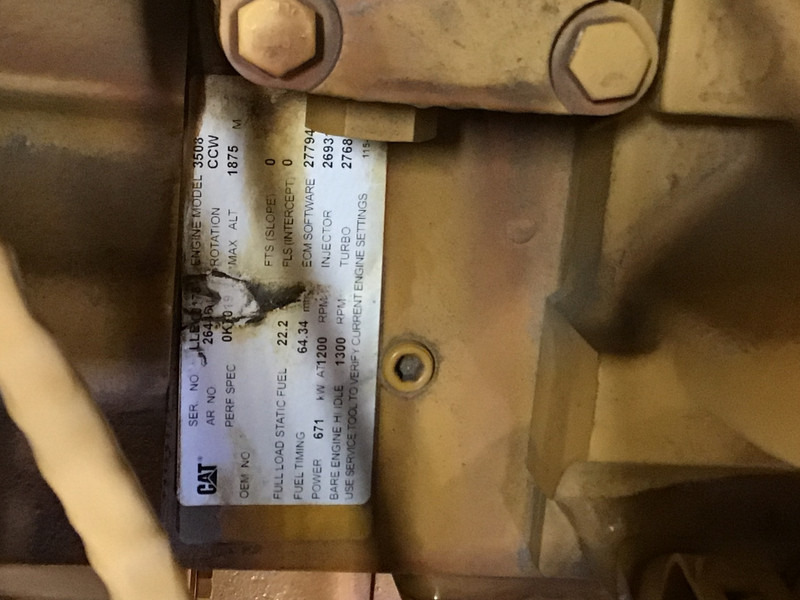 Caterpillar 3508C LLE-2644644 USED - Motor: slika Caterpillar 3508C LLE-2644644 USED - Motor Caterpillar 3508C LLE-2644644 USED - Motor: slika Caterpillar 3508C LLE-2644644 USED - Motor