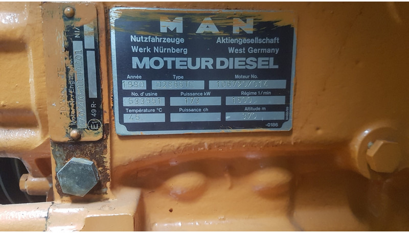 MAN D2866-TE USED - Građevinski strojevi: slika MAN D2866-TE USED - Građevinski strojevi MAN D2866-TE USED - Građevinski strojevi: slika MAN D2866-TE USED - Građevinski strojevi