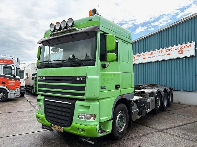 DAF XF 105.460 8x2 CHASSIS WITH MULTILIFT SYSTEM (ZF16 MANUAL GEARBOX / MX-BRAKE / 9.000 KG. FRONT-AXLE / LIFT-AXLES / FRIDGE / ETC. - Transporter kontejnera/ Kamion s izmjenjivim sanducima: slika DAF XF 105.460 8x2 CHASSIS WITH MULTILIFT SYSTEM (ZF16 MANUAL GEARBOX / MX-BRAKE / 9.000 KG. FRONT-AXLE / LIFT-AXLES / FRIDGE / ETC. - Transporter kontejnera/ Kamion s izmjenjivim sanducima DAF XF 105.460 8x2 CHASSIS WITH MULTILIFT SYSTEM (ZF16 MANUAL GEARBOX / MX-BRAKE / 9.000 KG. FRONT-AXLE / LIFT-AXLES / FRIDGE / ETC. - Transporter kontejnera/ Kamion s izmjenjivim sanducima: slika DAF XF 105.460 8x2 CHASSIS WITH MULTILIFT SYSTEM (ZF16 MANUAL GEARBOX / MX-BRAKE / 9.000 KG. FRONT-AXLE / LIFT-AXLES / FRIDGE / ETC. - Transporter kontejnera/ Kamion s izmjenjivim sanducima