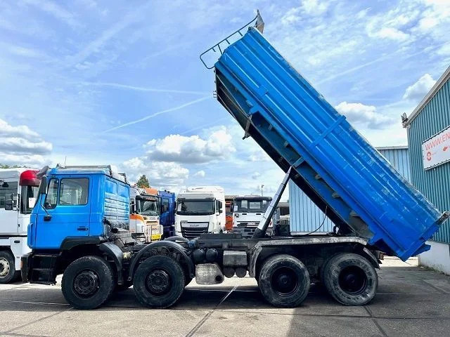 MAN 41.464 F2000 8X4 FULL STEEL KIPPER (EURO 2 / ZF16 MANUAL GEARBOX / ZF-INTARDER / FULL STEEL SUSPENSION / REDUCTION AXLES) - Kiper: slika MAN 41.464 F2000 8X4 FULL STEEL KIPPER (EURO 2 / ZF16 MANUAL GEARBOX / ZF-INTARDER / FULL STEEL SUSPENSION / REDUCTION AXLES) - Kiper MAN 41.464 F2000 8X4 FULL STEEL KIPPER (EURO 2 / ZF16 MANUAL GEARBOX / ZF-INTARDER / FULL STEEL SUSPENSION / REDUCTION AXLES) - Kiper: slika MAN 41.464 F2000 8X4 FULL STEEL KIPPER (EURO 2 / ZF16 MANUAL GEARBOX / ZF-INTARDER / FULL STEEL SUSPENSION / REDUCTION AXLES) - Kiper