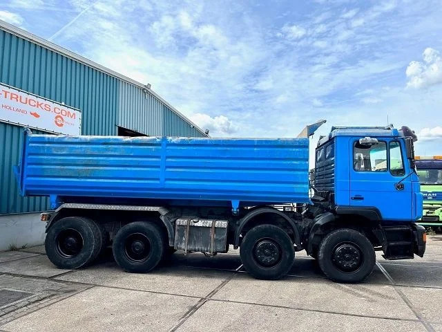 MAN 41.464 F2000 8X4 FULL STEEL KIPPER (EURO 2 / ZF16 MANUAL GEARBOX / ZF-INTARDER / FULL STEEL SUSPENSION / REDUCTION AXLES) - Kiper: slika MAN 41.464 F2000 8X4 FULL STEEL KIPPER (EURO 2 / ZF16 MANUAL GEARBOX / ZF-INTARDER / FULL STEEL SUSPENSION / REDUCTION AXLES) - Kiper MAN 41.464 F2000 8X4 FULL STEEL KIPPER (EURO 2 / ZF16 MANUAL GEARBOX / ZF-INTARDER / FULL STEEL SUSPENSION / REDUCTION AXLES) - Kiper: slika MAN 41.464 F2000 8X4 FULL STEEL KIPPER (EURO 2 / ZF16 MANUAL GEARBOX / ZF-INTARDER / FULL STEEL SUSPENSION / REDUCTION AXLES) - Kiper