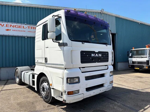 MAN TGA 18.410 BLS XL (6-CILINDERHEADS) (ZF16 MANUAL GEARBOX / ZF-INTARDER / P.T.O.) - Tegljač: slika MAN TGA 18.410 BLS XL (6-CILINDERHEADS) (ZF16 MANUAL GEARBOX / ZF-INTARDER / P.T.O.) - Tegljač MAN TGA 18.410 BLS XL (6-CILINDERHEADS) (ZF16 MANUAL GEARBOX / ZF-INTARDER / P.T.O.) - Tegljač: slika MAN TGA 18.410 BLS XL (6-CILINDERHEADS) (ZF16 MANUAL GEARBOX / ZF-INTARDER / P.T.O.) - Tegljač