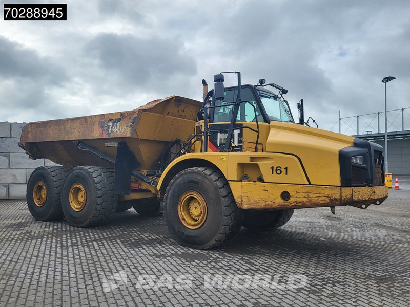 Zglobni istovarivač Caterpillar 740 B: slika Zglobni istovarivač Caterpillar 740 B