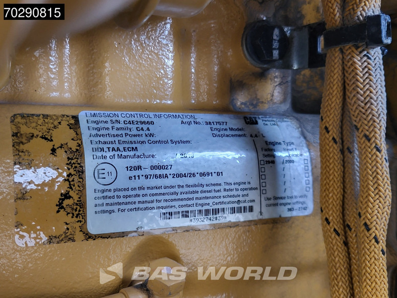 Bager na kotačima Caterpillar M313 D: slika Bager na kotačima Caterpillar M313 D