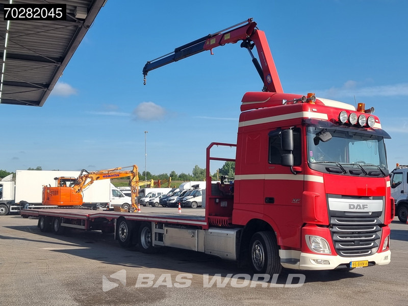 DAF XF 440 6X2 NL-Truck Transporter HMF 900-K2 Kran Winch Lift-Lenkachse Euro 6 - Kamion s otvorenim sandukom, Kamion s kranom: slika DAF XF 440 6X2 NL-Truck Transporter HMF 900-K2 Kran Winch Lift-Lenkachse Euro 6 - Kamion s otvorenim sandukom, Kamion s kranom DAF XF 440 6X2 NL-Truck Transporter HMF 900-K2 Kran Winch Lift-Lenkachse Euro 6 - Kamion s otvorenim sandukom, Kamion s kranom: slika DAF XF 440 6X2 NL-Truck Transporter HMF 900-K2 Kran Winch Lift-Lenkachse Euro 6 - Kamion s otvorenim sandukom, Kamion s kranom