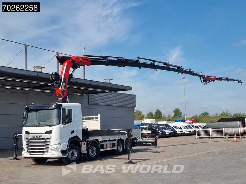 DAF XF 530 8X2 NEW Palfinger PK580 TEC Kran Crane Fly-Jib 2.5t Winch Lift+Lenkasche Retarder - Kamion s otvorenim sandukom, Kamion s kranom: slika DAF XF 530 8X2 NEW Palfinger PK580 TEC Kran Crane Fly-Jib 2.5t Winch Lift+Lenkasche Retarder - Kamion s otvorenim sandukom, Kamion s kranom DAF XF 530 8X2 NEW Palfinger PK580 TEC Kran Crane Fly-Jib 2.5t Winch Lift+Lenkasche Retarder - Kamion s otvorenim sandukom, Kamion s kranom: slika DAF XF 530 8X2 NEW Palfinger PK580 TEC Kran Crane Fly-Jib 2.5t Winch Lift+Lenkasche Retarder - Kamion s otvorenim sandukom, Kamion s kranom