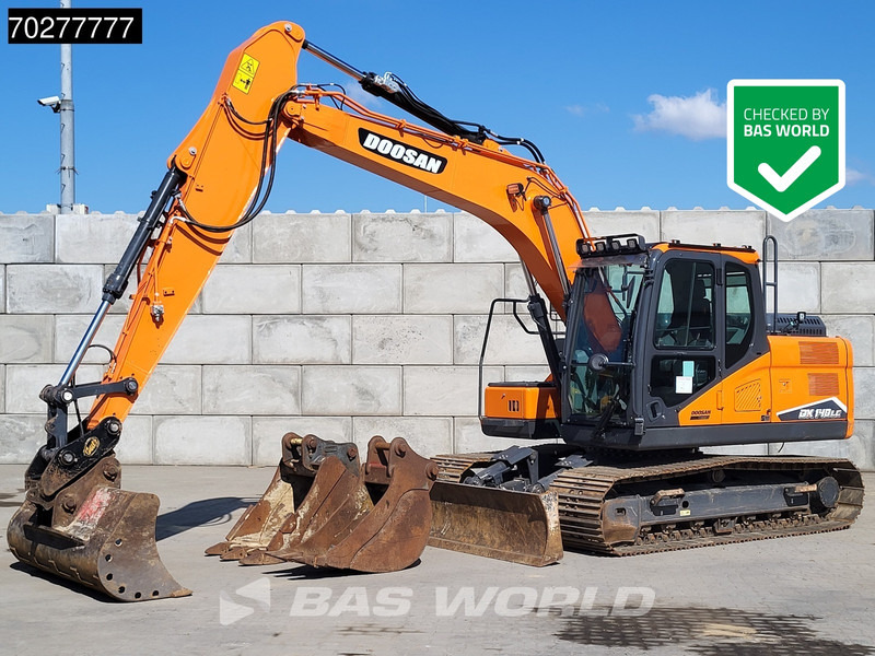 Doosan DX140 LC-7 3 BUCKETS - Bager gusjeničar: slika Doosan DX140 LC-7 3 BUCKETS - Bager gusjeničar Doosan DX140 LC-7 3 BUCKETS - Bager gusjeničar: slika Doosan DX140 LC-7 3 BUCKETS - Bager gusjeničar