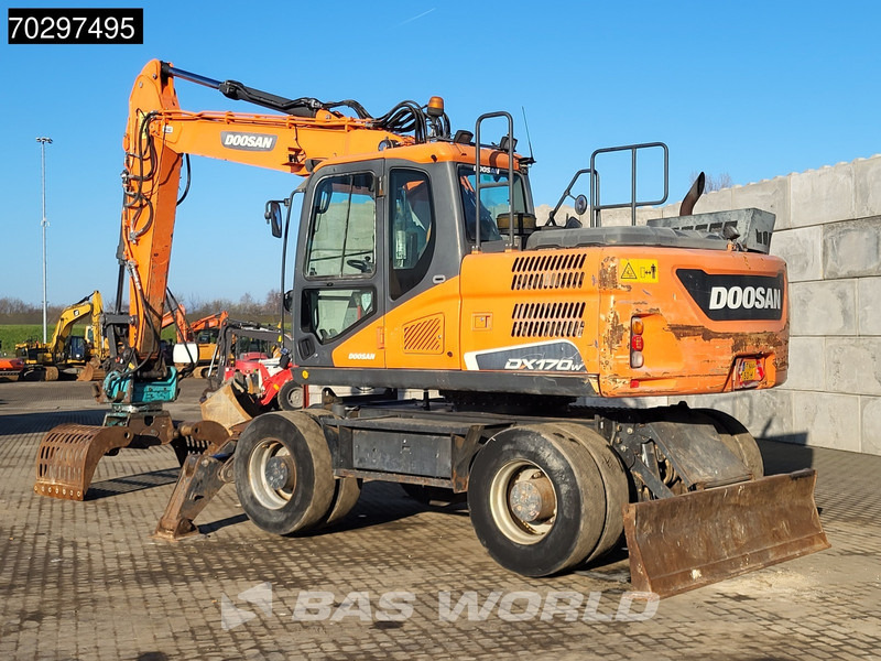 Doosan DX170W -5 - Bager na kotačima: slika Doosan DX170W -5 - Bager na kotačima Doosan DX170W -5 - Bager na kotačima: slika Doosan DX170W -5 - Bager na kotačima