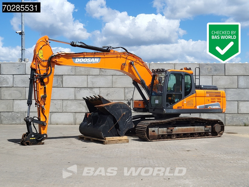 Doosan DX225 LC-5 3 BUCKETS - Bager gusjeničar: slika Doosan DX225 LC-5 3 BUCKETS - Bager gusjeničar Doosan DX225 LC-5 3 BUCKETS - Bager gusjeničar: slika Doosan DX225 LC-5 3 BUCKETS - Bager gusjeničar