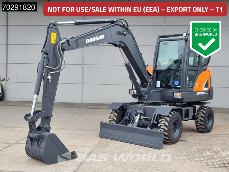 Doosan DX60W A/C - NEW UNUSED - Bager na kotačima: slika Doosan DX60W A/C - NEW UNUSED - Bager na kotačima Doosan DX60W A/C - NEW UNUSED - Bager na kotačima: slika Doosan DX60W A/C - NEW UNUSED - Bager na kotačima