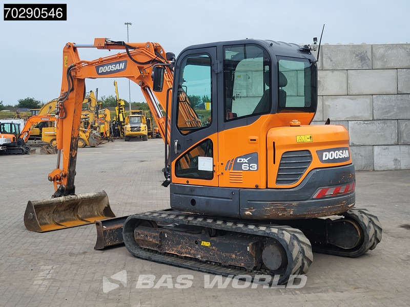 Doosan DX63-3 - Mini bager: slika Doosan DX63-3 - Mini bager Doosan DX63-3 - Mini bager: slika Doosan DX63-3 - Mini bager