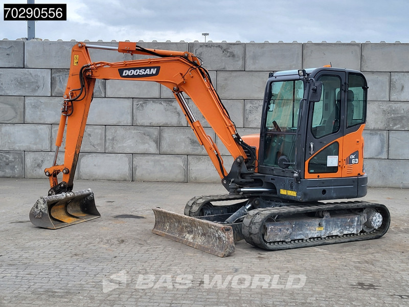 Doosan DX63-3 - Mini bager: slika Doosan DX63-3 - Mini bager Doosan DX63-3 - Mini bager: slika Doosan DX63-3 - Mini bager