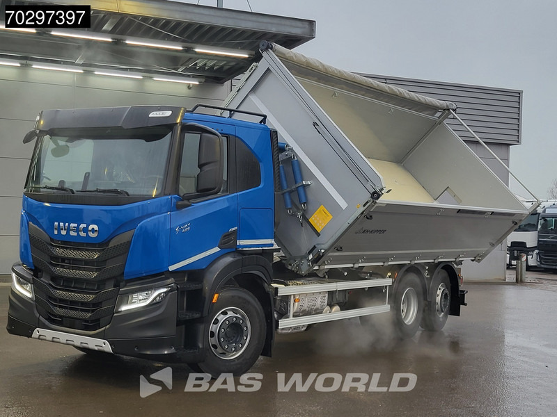 Iveco S-Way 420 6X2 NEW! 17m3 3-way KH kipper Lift+Steering axle Automatic Euro 6 - Kiper: slika Iveco S-Way 420 6X2 NEW! 17m3 3-way KH kipper Lift+Steering axle Automatic Euro 6 - Kiper Iveco S-Way 420 6X2 NEW! 17m3 3-way KH kipper Lift+Steering axle Automatic Euro 6 - Kiper: slika Iveco S-Way 420 6X2 NEW! 17m3 3-way KH kipper Lift+Steering axle Automatic Euro 6 - Kiper