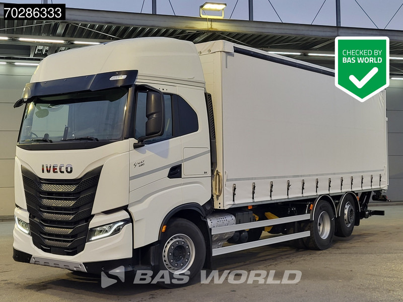Iveco S-Way 490 6X2 NEW! Lift+steering Axle 2000kg Ladebordwand Retarder Navi Standklima - Kamion s ceradom: slika Iveco S-Way 490 6X2 NEW! Lift+steering Axle 2000kg Ladebordwand Retarder Navi Standklima - Kamion s ceradom Iveco S-Way 490 6X2 NEW! Lift+steering Axle 2000kg Ladebordwand Retarder Navi Standklima - Kamion s ceradom: slika Iveco S-Way 490 6X2 NEW! Lift+steering Axle 2000kg Ladebordwand Retarder Navi Standklima - Kamion s ceradom