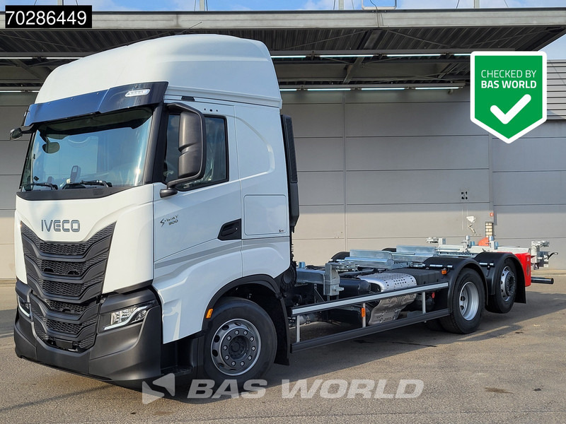 Iveco S-Way 500 6X2 NEW BDF! Lift+Steering Axle ACC Standklima Euro 6 - Transporter kontejnera/ Kamion s izmjenjivim sanducima: slika Iveco S-Way 500 6X2 NEW BDF! Lift+Steering Axle ACC Standklima Euro 6 - Transporter kontejnera/ Kamion s izmjenjivim sanducima Iveco S-Way 500 6X2 NEW BDF! Lift+Steering Axle ACC Standklima Euro 6 - Transporter kontejnera/ Kamion s izmjenjivim sanducima: slika Iveco S-Way 500 6X2 NEW BDF! Lift+Steering Axle ACC Standklima Euro 6 - Transporter kontejnera/ Kamion s izmjenjivim sanducima