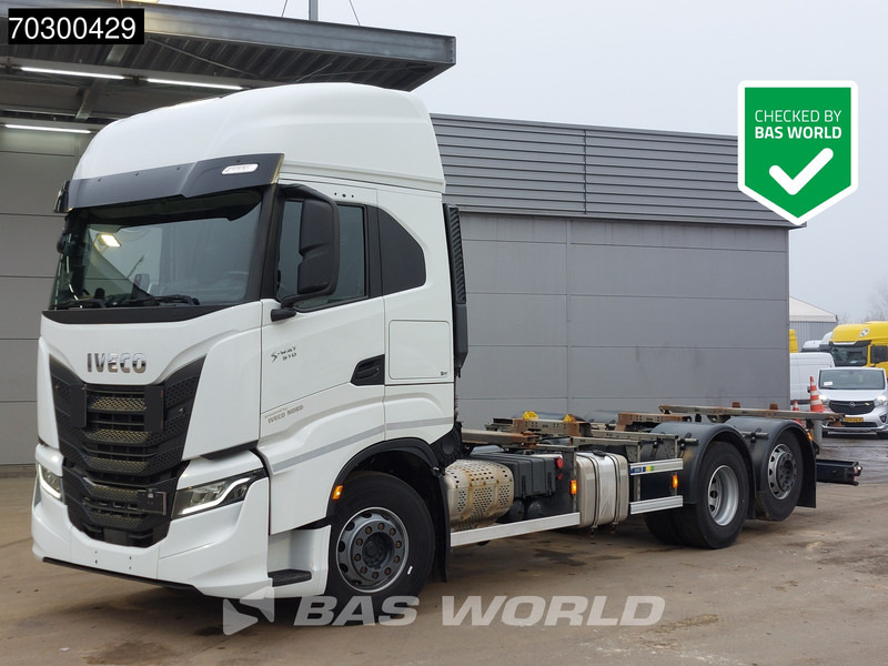 Iveco S-Way 510 6X2 BDF Retarder Air suspension Lift-Axle Automatic Euro 6 - Transporter kontejnera/ Kamion s izmjenjivim sanducima: slika Iveco S-Way 510 6X2 BDF Retarder Air suspension Lift-Axle Automatic Euro 6 - Transporter kontejnera/ Kamion s izmjenjivim sanducima Iveco S-Way 510 6X2 BDF Retarder Air suspension Lift-Axle Automatic Euro 6 - Transporter kontejnera/ Kamion s izmjenjivim sanducima: slika Iveco S-Way 510 6X2 BDF Retarder Air suspension Lift-Axle Automatic Euro 6 - Transporter kontejnera/ Kamion s izmjenjivim sanducima