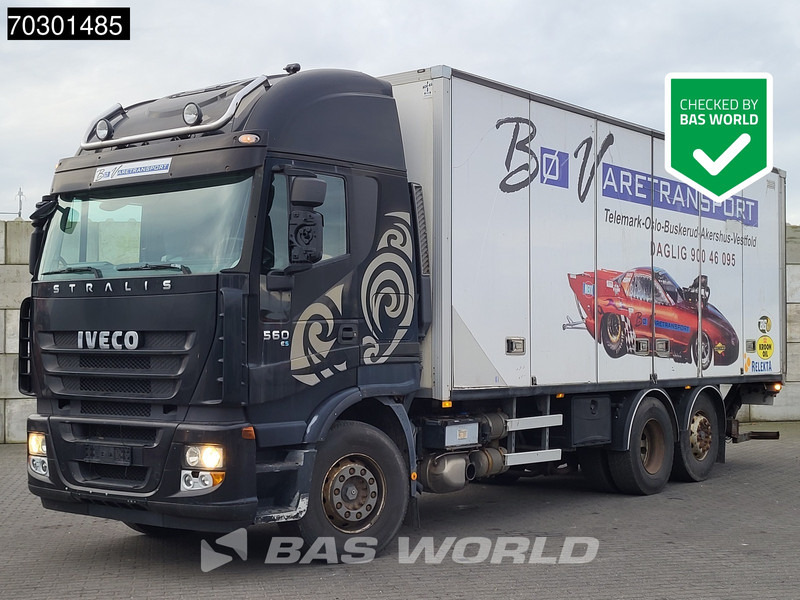 Iveco Stralis 560 6X2 Retarder Automatic Lift Axle 1500kg Tailgate Euro 5 - Kamion sandučar: slika Iveco Stralis 560 6X2 Retarder Automatic Lift Axle 1500kg Tailgate Euro 5 - Kamion sandučar Iveco Stralis 560 6X2 Retarder Automatic Lift Axle 1500kg Tailgate Euro 5 - Kamion sandučar: slika Iveco Stralis 560 6X2 Retarder Automatic Lift Axle 1500kg Tailgate Euro 5 - Kamion sandučar