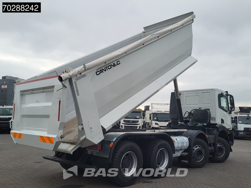 Novi Kiper Iveco T-Way 450 8X4 New! 20m3 Cantoni &amp; C. Tipper Steelsuspension Big-Axle Automatic Euro 6: slika Novi Kiper Iveco T-Way 450 8X4 New! 20m3 Cantoni &amp; C. Tipper Steelsuspension Big-Axle Automatic Euro 6