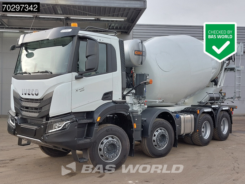 Iveco X-Way 420 8X4 NEW! 10M3 CIFA Mixer Full Steel Suspension Euro 6 - Automješalica: slika Iveco X-Way 420 8X4 NEW! 10M3 CIFA Mixer Full Steel Suspension Euro 6 - Automješalica Iveco X-Way 420 8X4 NEW! 10M3 CIFA Mixer Full Steel Suspension Euro 6 - Automješalica: slika Iveco X-Way 420 8X4 NEW! 10M3 CIFA Mixer Full Steel Suspension Euro 6 - Automješalica