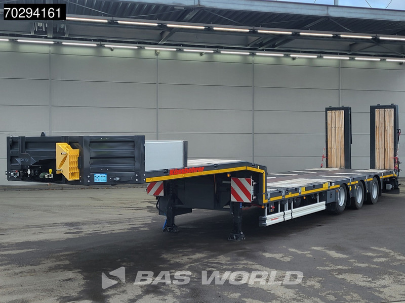 Kässbohrer LB3E 3 axles Steering+Lift Axle Extendable Ramps - Poluprikolica s niskim utovarivačem: slika Kässbohrer LB3E 3 axles Steering+Lift Axle Extendable Ramps - Poluprikolica s niskim utovarivačem Kässbohrer LB3E 3 axles Steering+Lift Axle Extendable Ramps - Poluprikolica s niskim utovarivačem: slika Kässbohrer LB3E 3 axles Steering+Lift Axle Extendable Ramps - Poluprikolica s niskim utovarivačem