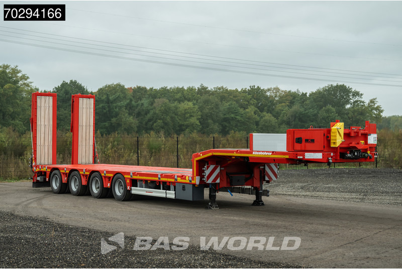 Kässbohrer LB4E 3 axles Extendable Ramps 1x Lift 3x Steering Axle - Poluprikolica s niskim utovarivačem: slika Kässbohrer LB4E 3 axles Extendable Ramps 1x Lift 3x Steering Axle - Poluprikolica s niskim utovarivačem Kässbohrer LB4E 3 axles Extendable Ramps 1x Lift 3x Steering Axle - Poluprikolica s niskim utovarivačem: slika Kässbohrer LB4E 3 axles Extendable Ramps 1x Lift 3x Steering Axle - Poluprikolica s niskim utovarivačem