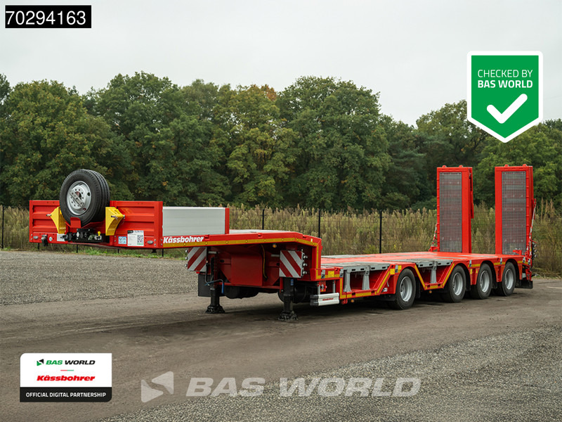 Kässbohrer LB4E 4 axles Hydr. Ramps 620cm-Extendable Lift+ 2x Steering Axle - Poluprikolica s niskim utovarivačem: slika Kässbohrer LB4E 4 axles Hydr. Ramps 620cm-Extendable Lift+ 2x Steering Axle - Poluprikolica s niskim utovarivačem Kässbohrer LB4E 4 axles Hydr. Ramps 620cm-Extendable Lift+ 2x Steering Axle - Poluprikolica s niskim utovarivačem: slika Kässbohrer LB4E 4 axles Hydr. Ramps 620cm-Extendable Lift+ 2x Steering Axle - Poluprikolica s niskim utovarivačem