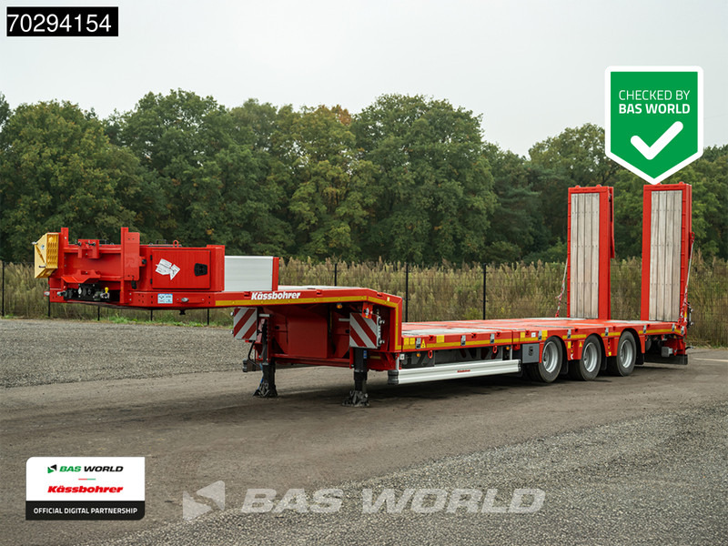 Kässbohrer NEW! Hydraulic Bed 450cm Extendable Lift+Steering Axle - Poluprikolica s niskim utovarivačem: slika Kässbohrer NEW! Hydraulic Bed 450cm Extendable Lift+Steering Axle - Poluprikolica s niskim utovarivačem Kässbohrer NEW! Hydraulic Bed 450cm Extendable Lift+Steering Axle - Poluprikolica s niskim utovarivačem: slika Kässbohrer NEW! Hydraulic Bed 450cm Extendable Lift+Steering Axle - Poluprikolica s niskim utovarivačem
