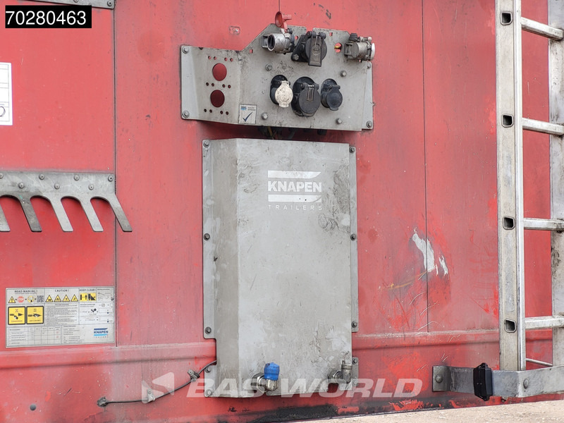 Poluprikolica s pokretnim podom Knapen K100 92m3 10mm Waste Cover Liftachse APK 02/26: slika Poluprikolica s pokretnim podom Knapen K100 92m3 10mm Waste Cover Liftachse APK 02/26
