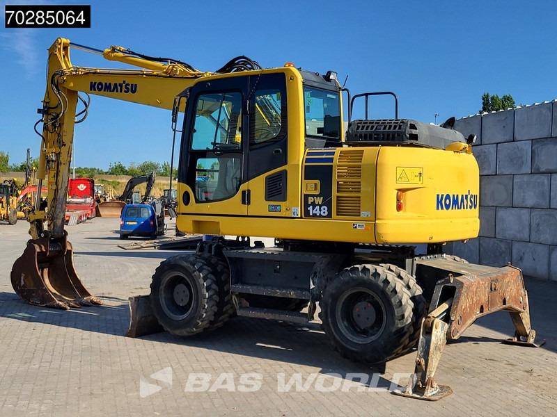 Komatsu PW148 -8 - Bager na kotačima: slika Komatsu PW148 -8 - Bager na kotačima Komatsu PW148 -8 - Bager na kotačima: slika Komatsu PW148 -8 - Bager na kotačima