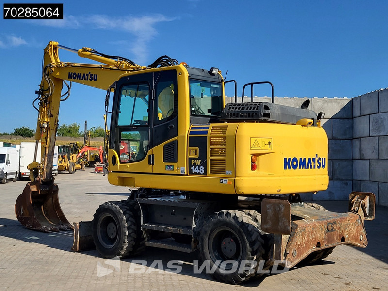 Komatsu PW148 -8 - Bager na kotačima: slika Komatsu PW148 -8 - Bager na kotačima Komatsu PW148 -8 - Bager na kotačima: slika Komatsu PW148 -8 - Bager na kotačima