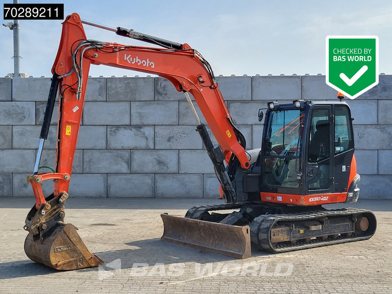 Kubota KX080-4 - Mini bager: slika Kubota KX080-4 - Mini bager Kubota KX080-4 - Mini bager: slika Kubota KX080-4 - Mini bager