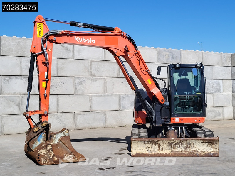 Kubota KX080-4a A/C - Mini bager: slika Kubota KX080-4a A/C - Mini bager Kubota KX080-4a A/C - Mini bager: slika Kubota KX080-4a A/C - Mini bager