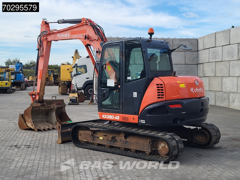 Kubota KX080-4a - Mini bager: slika Kubota KX080-4a - Mini bager Kubota KX080-4a - Mini bager: slika Kubota KX080-4a - Mini bager