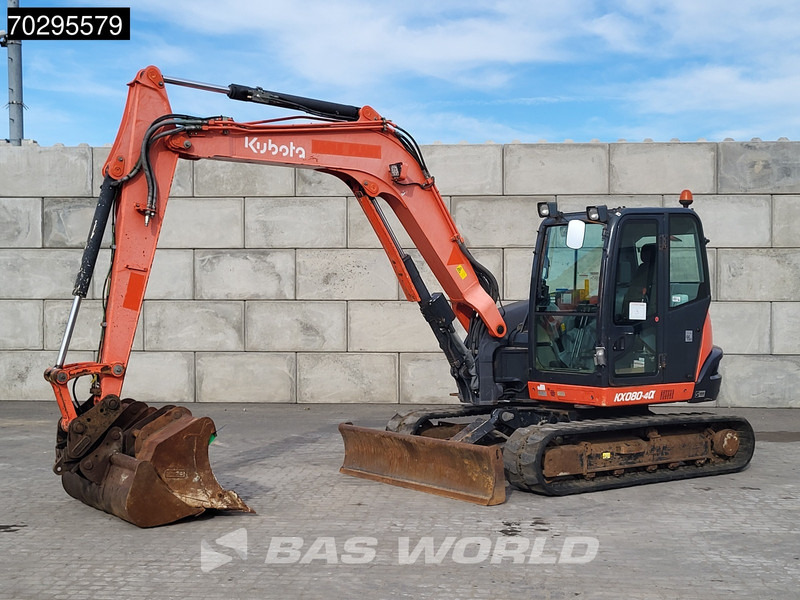 Kubota KX080-4a - Mini bager: slika Kubota KX080-4a - Mini bager Kubota KX080-4a - Mini bager: slika Kubota KX080-4a - Mini bager