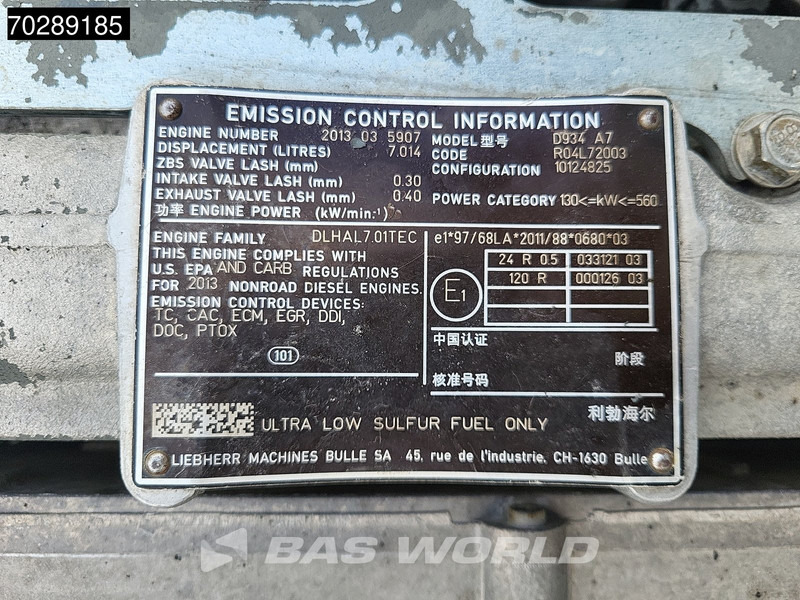 Bager gusjeničar Liebherr R936 LCV: slika Bager gusjeničar Liebherr R936 LCV Bager gusjeničar Liebherr R936 LCV: slika Bager gusjeničar Liebherr R936 LCV