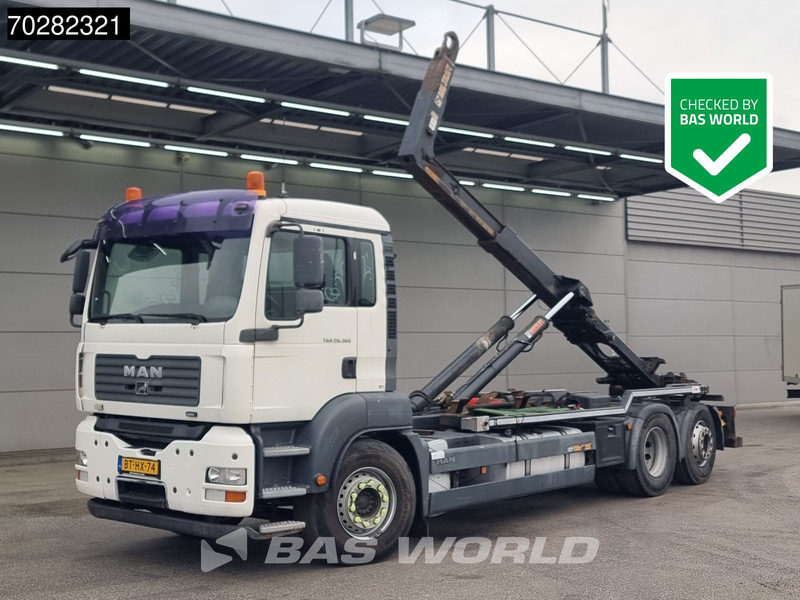 MAN TGA 26.360 6X2 NL-Truck Hydrauliek Haakarm Euro 5 - Kamion s kukastom dizalicom: slika MAN TGA 26.360 6X2 NL-Truck Hydrauliek Haakarm Euro 5 - Kamion s kukastom dizalicom MAN TGA 26.360 6X2 NL-Truck Hydrauliek Haakarm Euro 5 - Kamion s kukastom dizalicom: slika MAN TGA 26.360 6X2 NL-Truck Hydrauliek Haakarm Euro 5 - Kamion s kukastom dizalicom